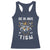 Funny Autistic Raccoon Racerback Tank Top Be In Awe Of My 'Tism