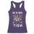 Funny Autistic Raccoon Racerback Tank Top Be In Awe Of My 'Tism