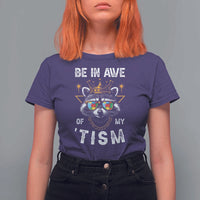Funny Autistic Raccoon T Shirt For Women Be In Awe Of My 'Tism