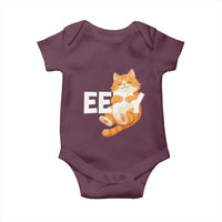 Funny Cat Meme Baby Onesie Eepy Cat Silly Sleepy Cat