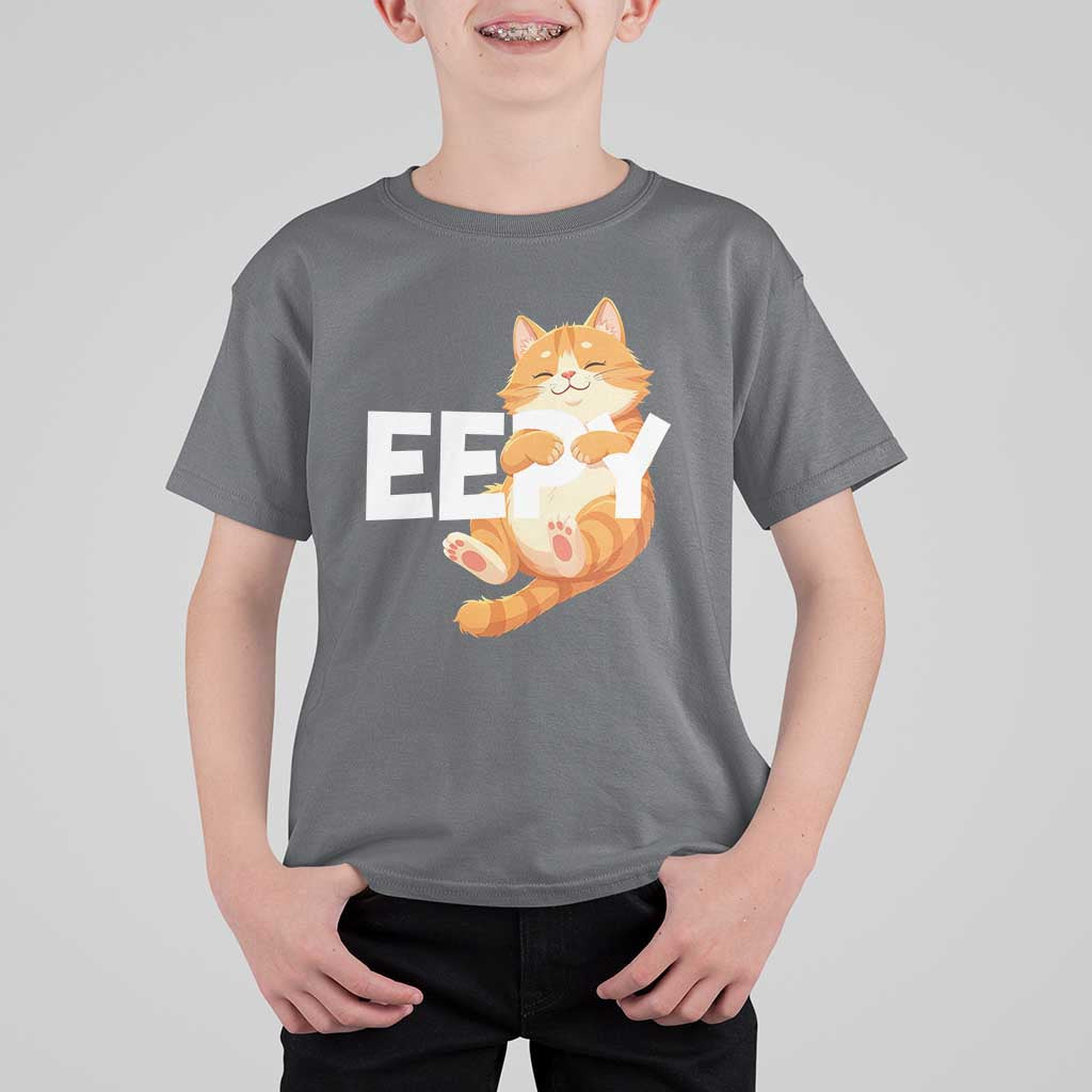 Funny Cat Meme T Shirt For Kid Eepy Cat Silly Sleepy Cat