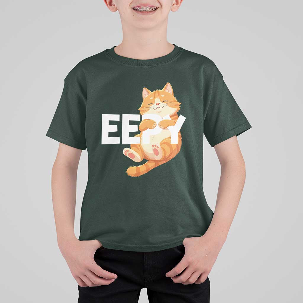 Funny Cat Meme T Shirt For Kid Eepy Cat Silly Sleepy Cat