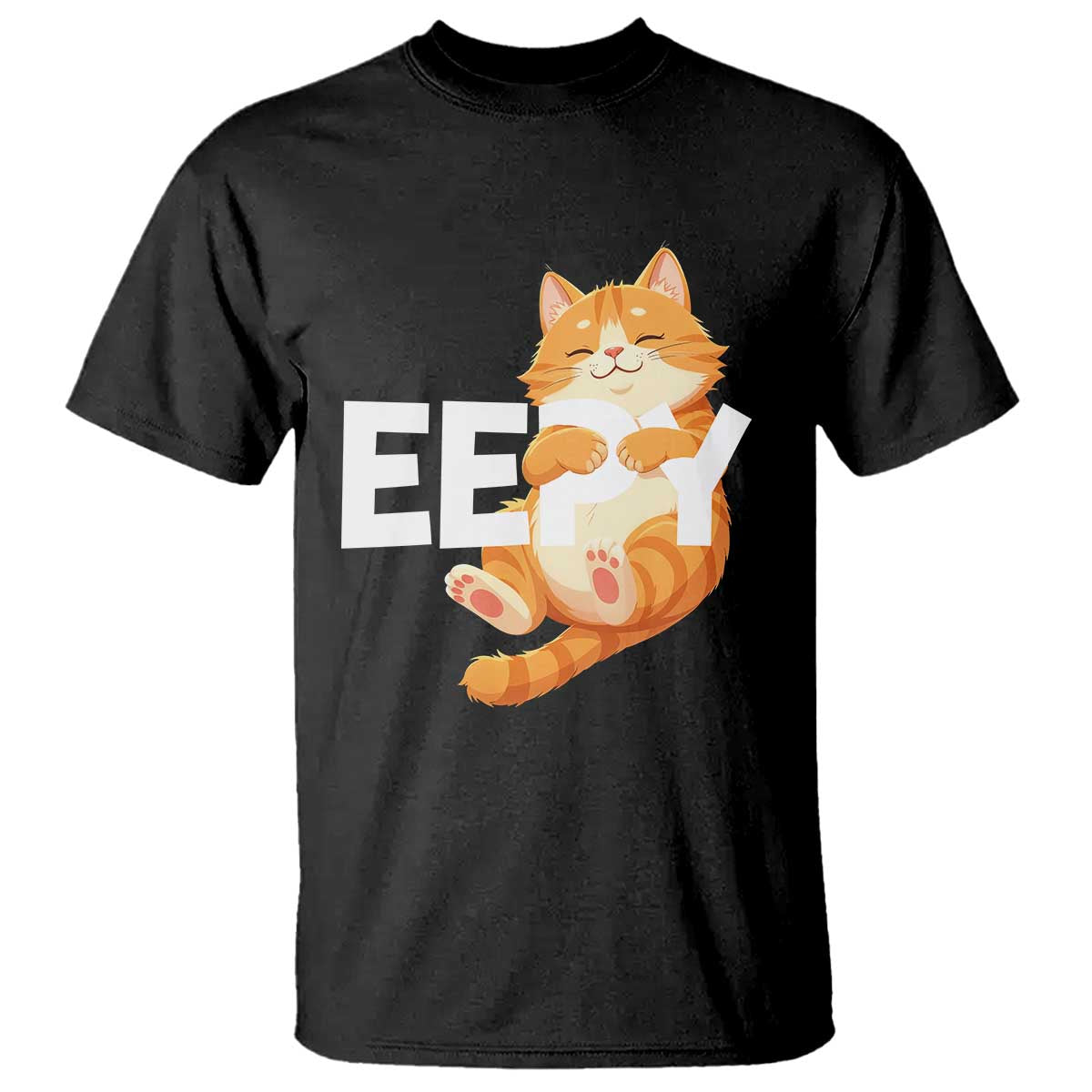Funny Cat Meme T Shirt Eepy Cat Silly Sleepy Cat