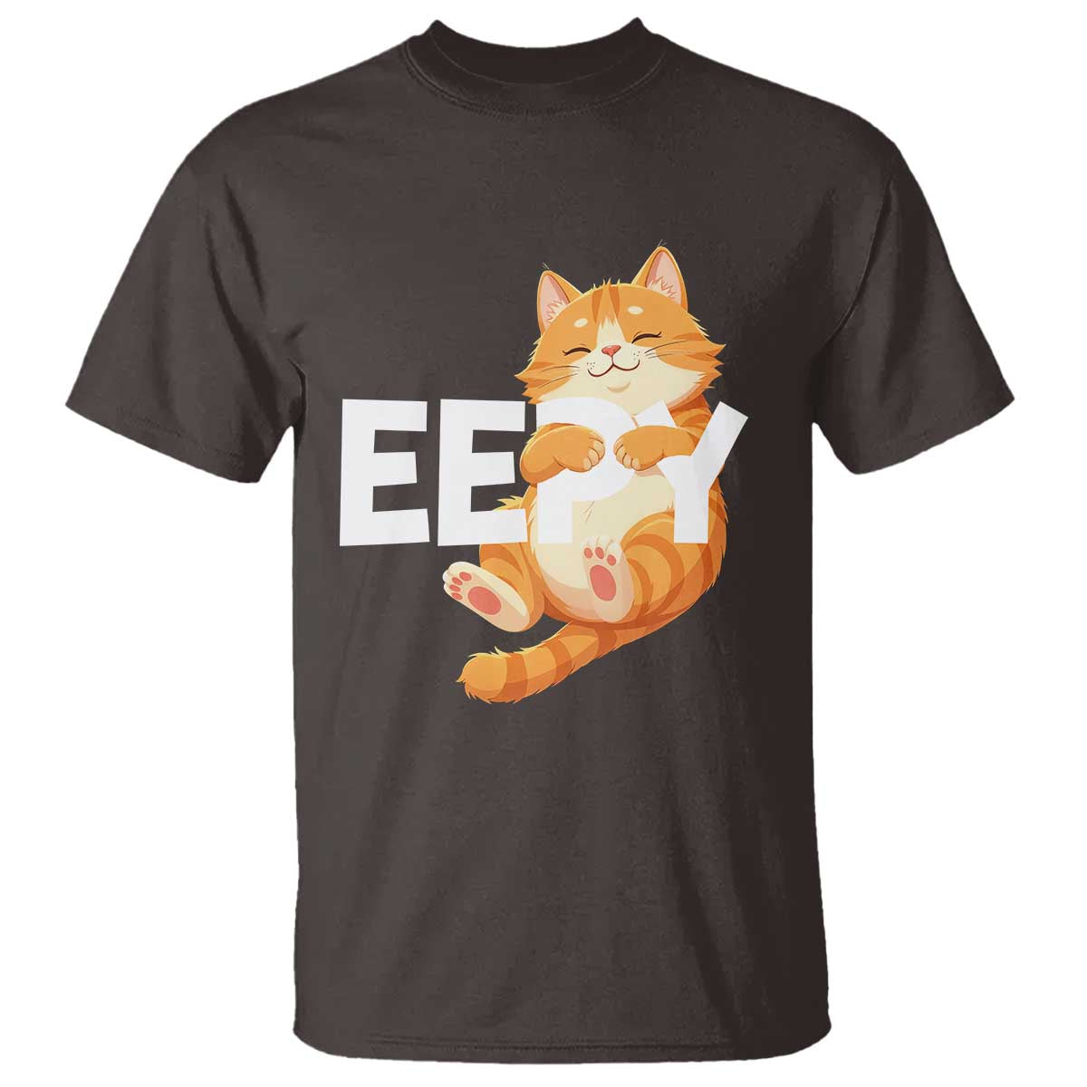 Funny Cat Meme T Shirt Eepy Cat Silly Sleepy Cat