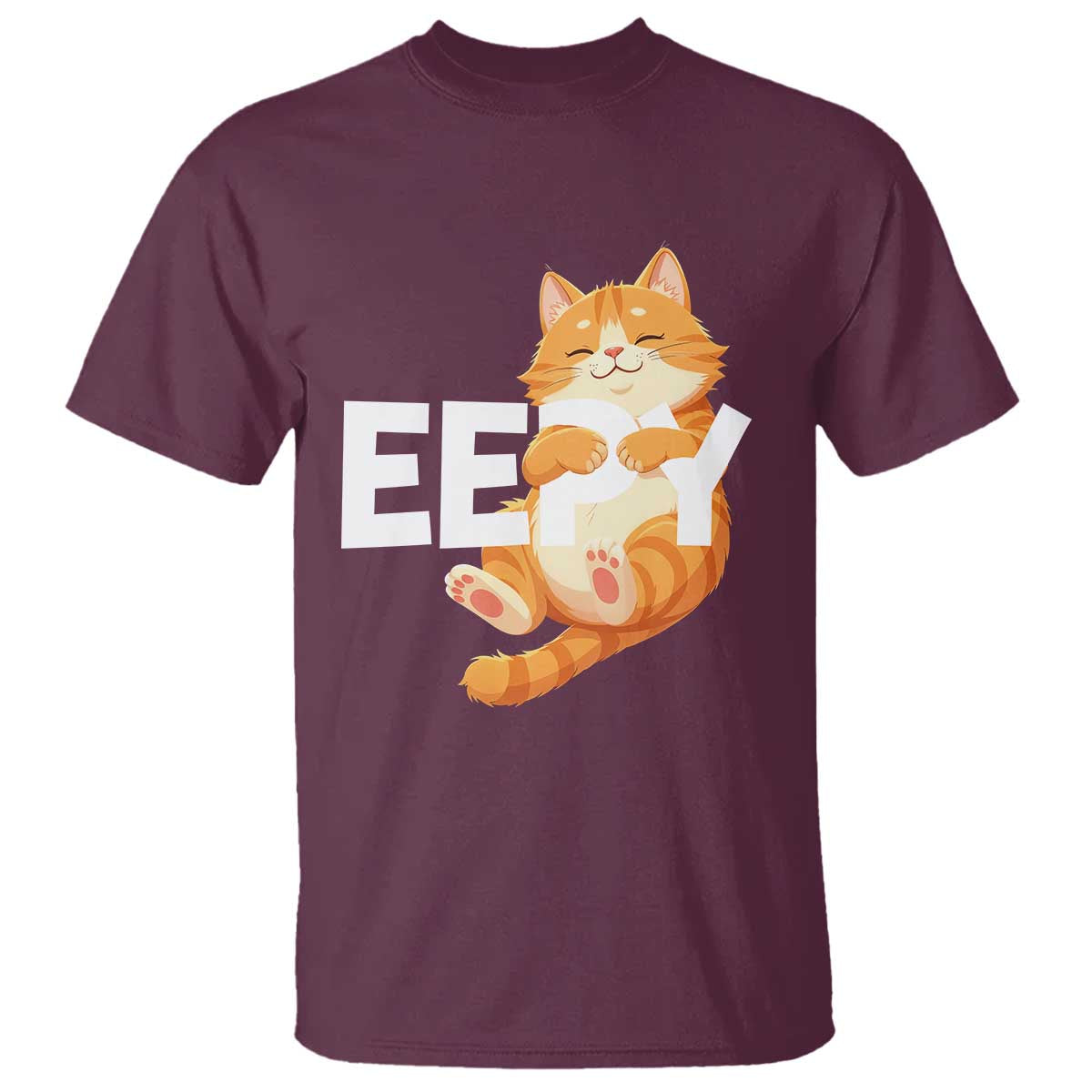 Funny Cat Meme T Shirt Eepy Cat Silly Sleepy Cat