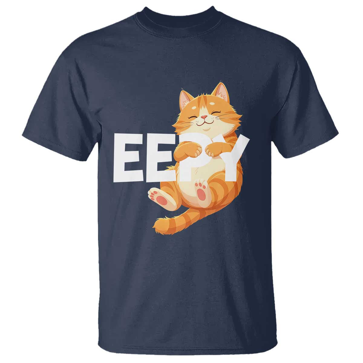 Funny Cat Meme T Shirt Eepy Cat Silly Sleepy Cat
