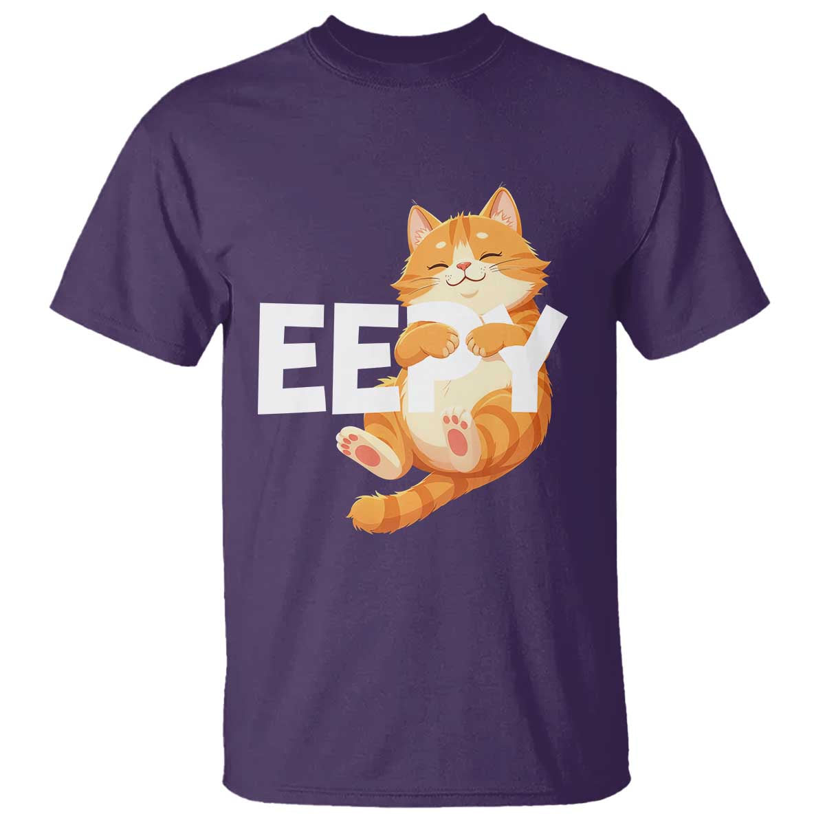 Funny Cat Meme T Shirt Eepy Cat Silly Sleepy Cat