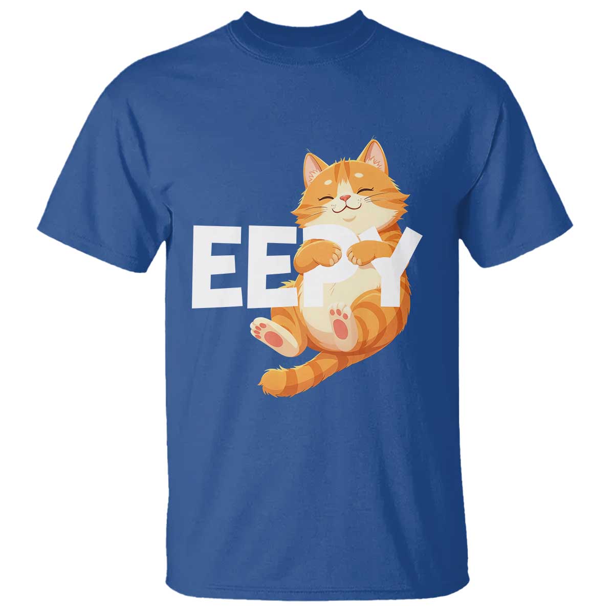 Funny Cat Meme T Shirt Eepy Cat Silly Sleepy Cat