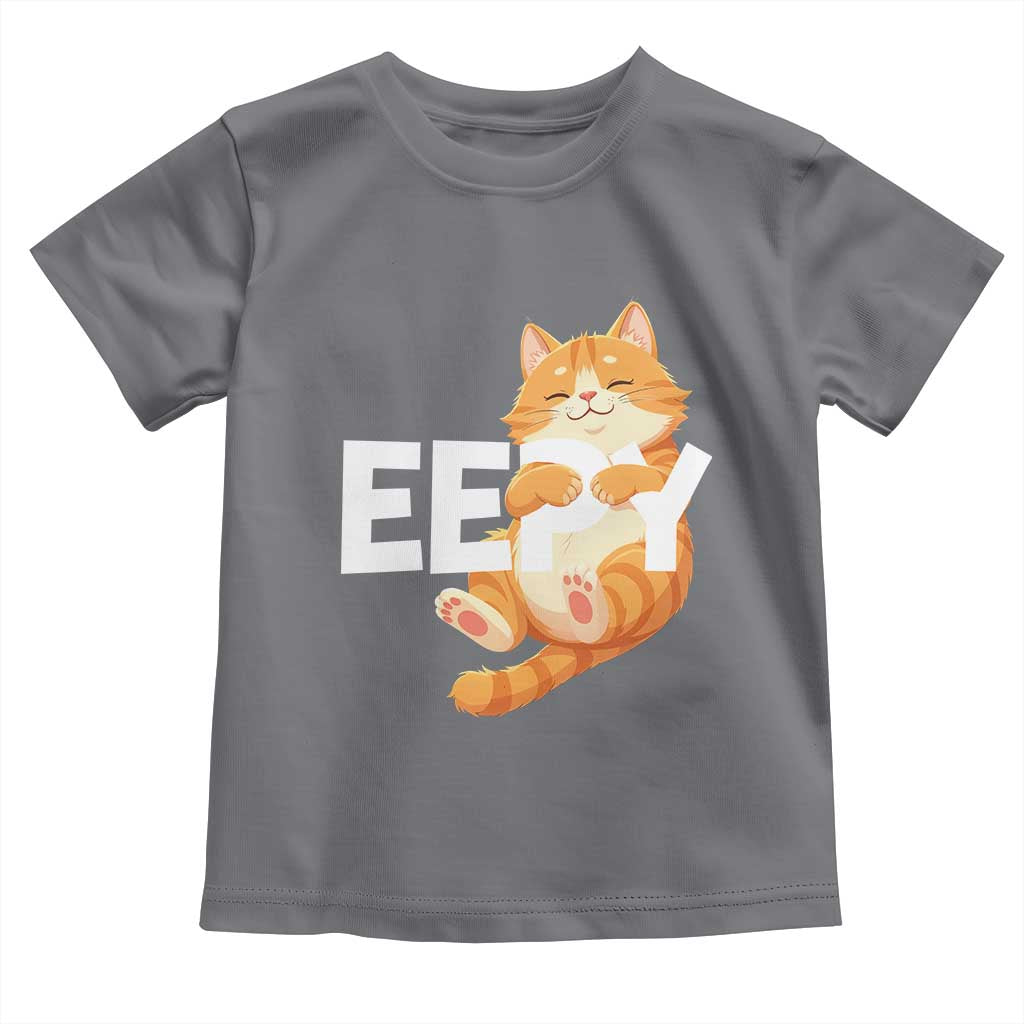 Funny Cat Meme Toddler T Shirt Eepy Cat Silly Sleepy Cat