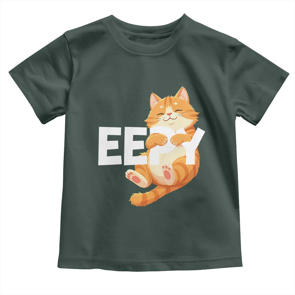 Funny Cat Meme Toddler T Shirt Eepy Cat Silly Sleepy Cat