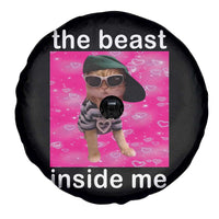 Funny Cat Meme Spare Tire Cover The Beast Inside Me