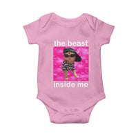 Funny Cat Meme Baby Onesie The Beast Inside Me