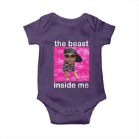 Funny Cat Meme Baby Onesie The Beast Inside Me