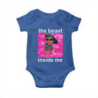 Funny Cat Meme Baby Onesie The Beast Inside Me