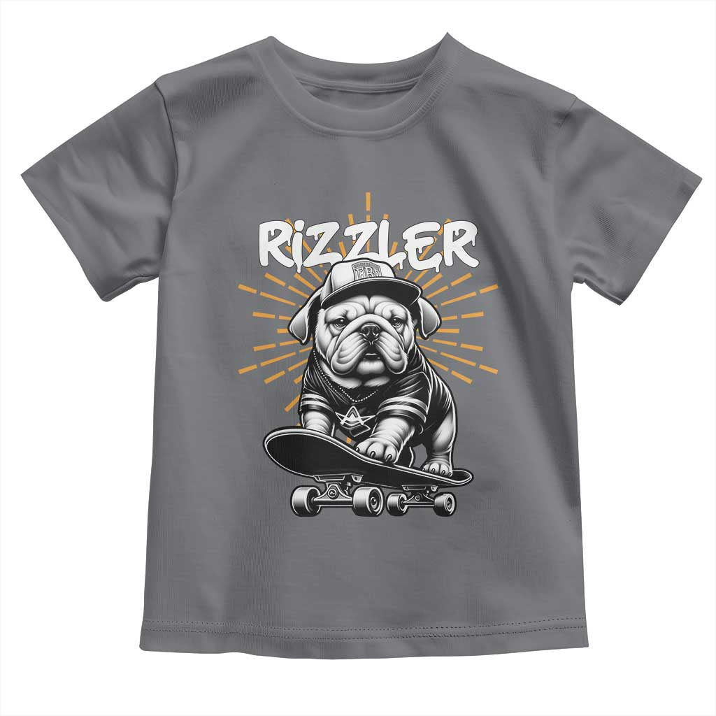 Funny Meme Rizzler Dog Toddler T Shirt