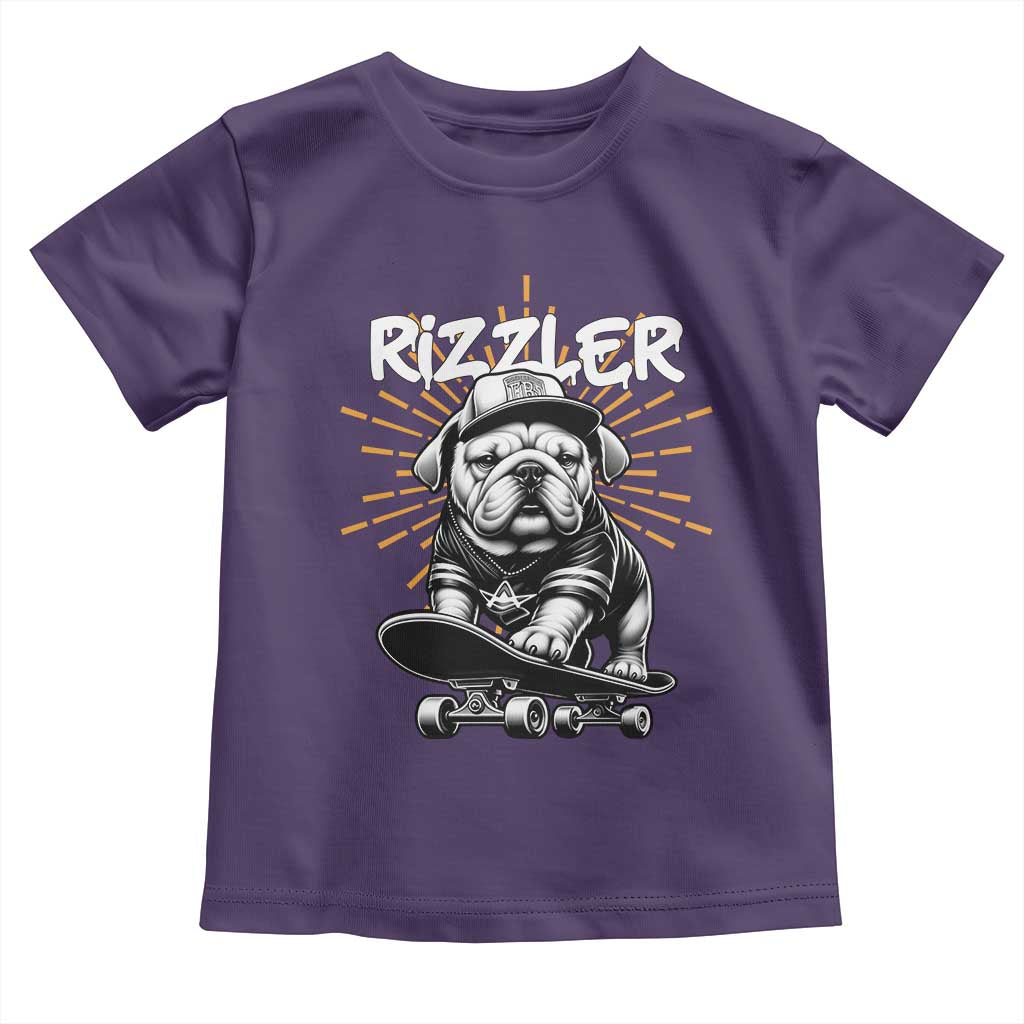 Funny Meme Rizzler Dog Toddler T Shirt