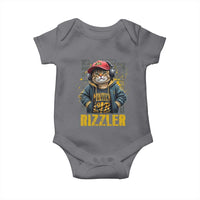Funny Meme Rizzler Cat Baby Onesie