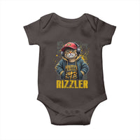 Funny Meme Rizzler Cat Baby Onesie