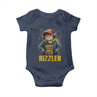 Funny Meme Rizzler Cat Baby Onesie