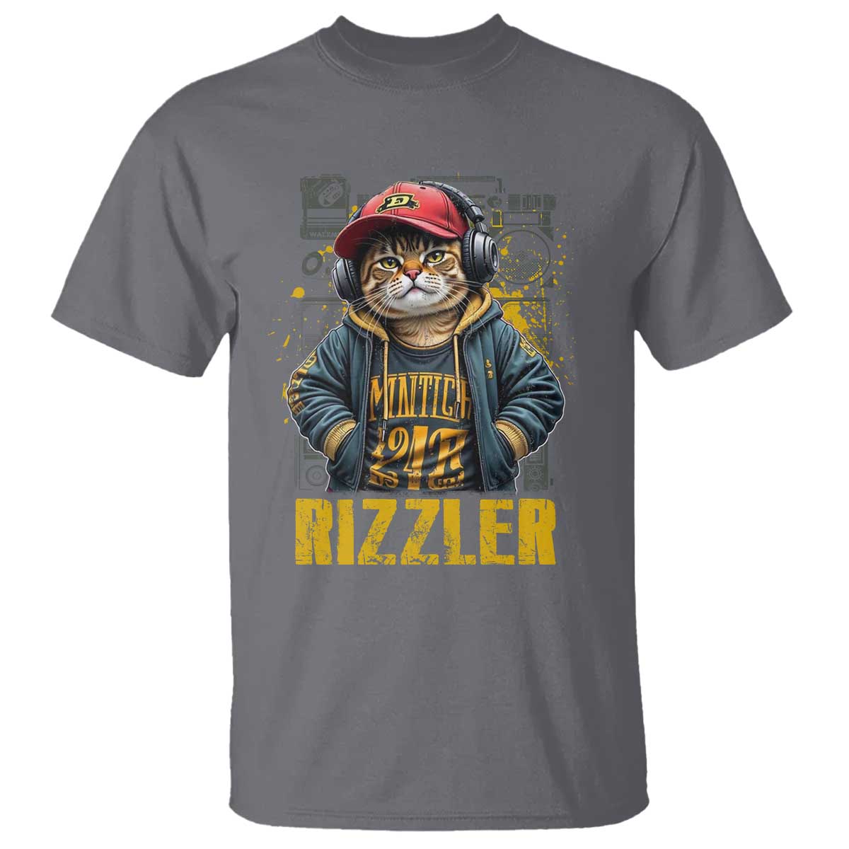 Funny Meme Rizzler Cat T Shirt