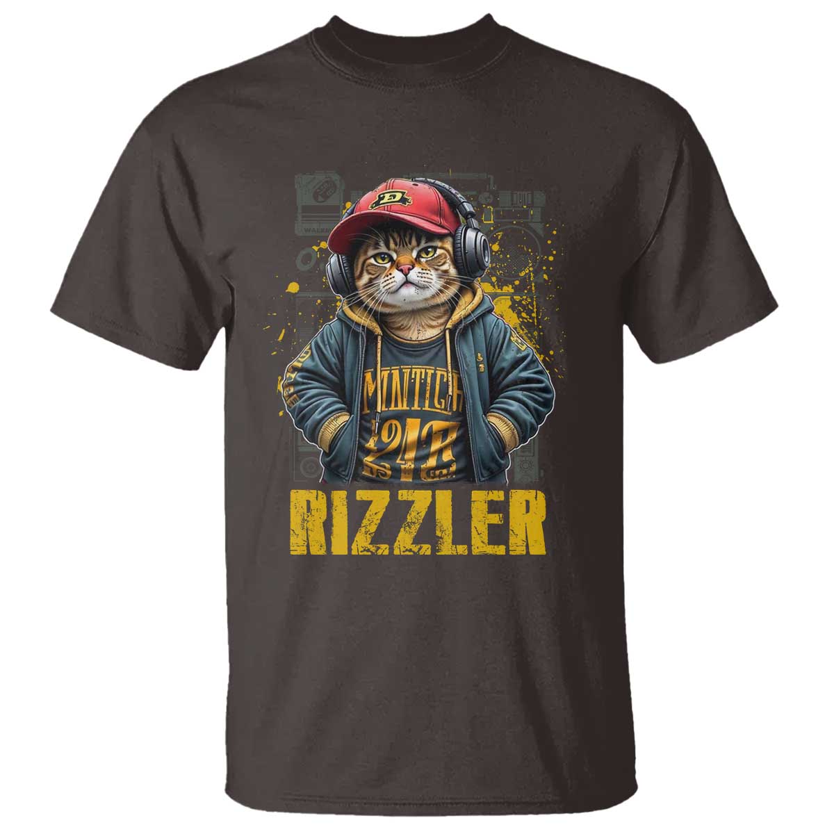 Funny Meme Rizzler Cat T Shirt