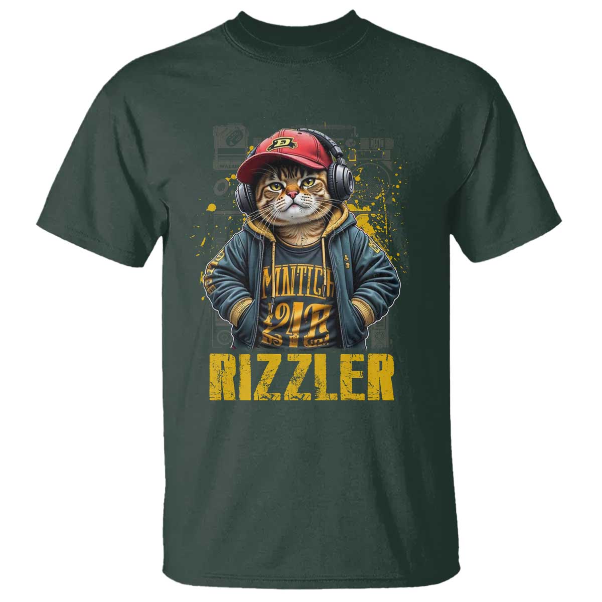 Funny Meme Rizzler Cat T Shirt