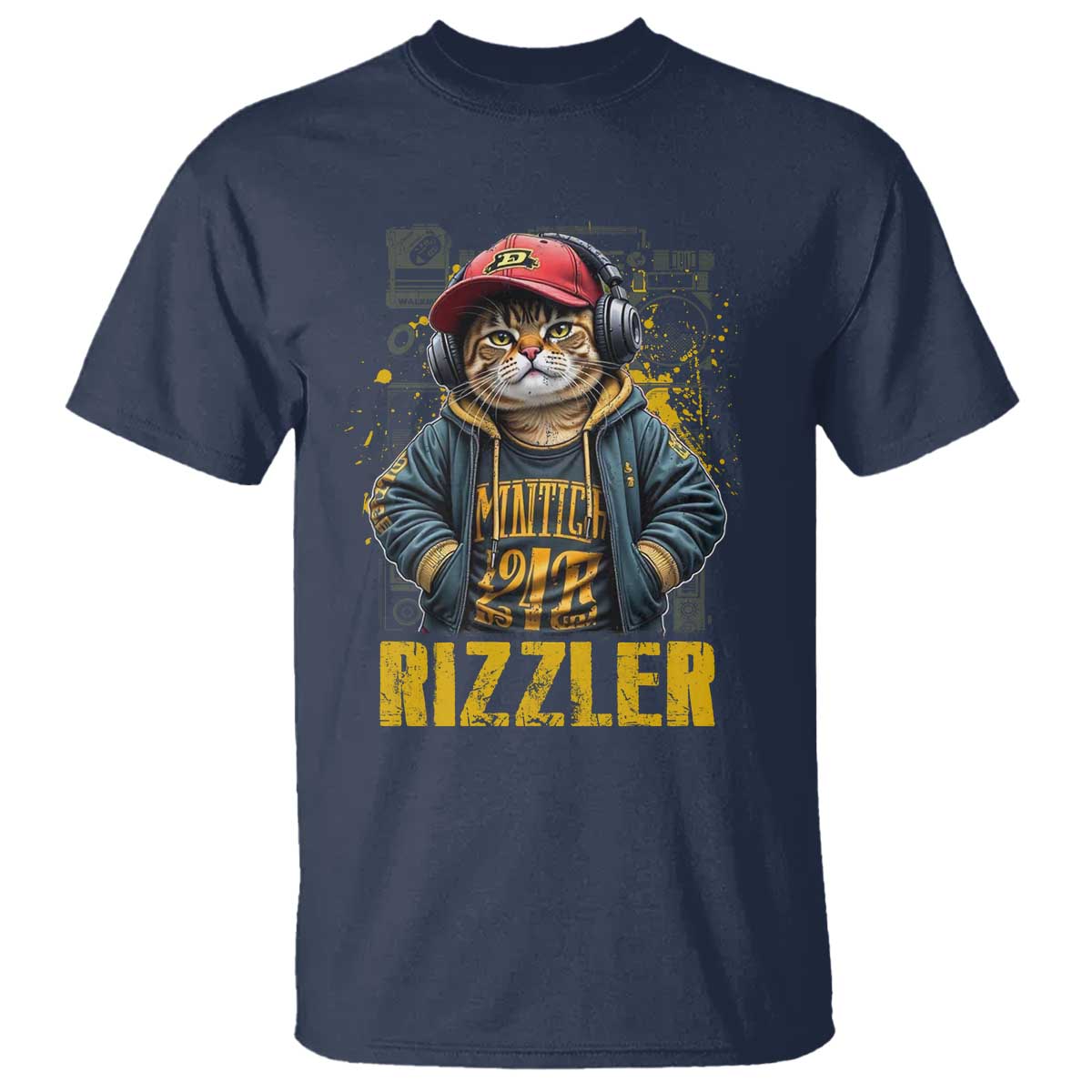 Funny Meme Rizzler Cat T Shirt