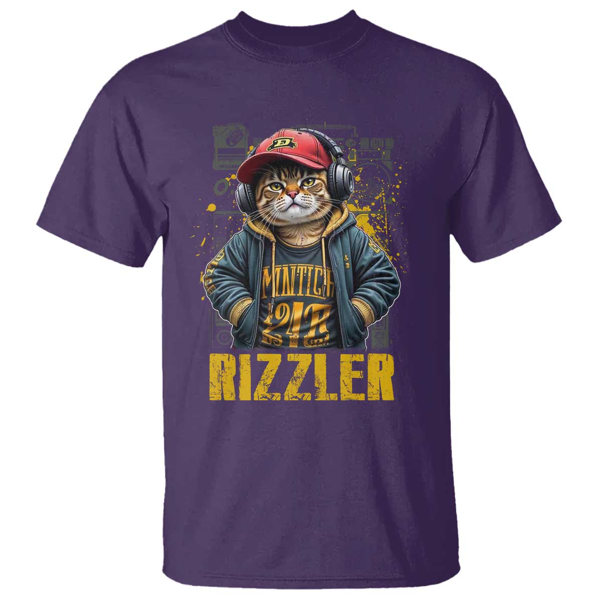 Funny Meme Rizzler Cat T Shirt