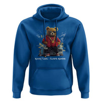 Teddy Fashion Hip Hop Hoodie Money talks Haters Mumble