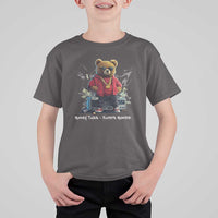 Teddy Fashion Hip Hop T Shirt For Kid Money talks Haters Mumble