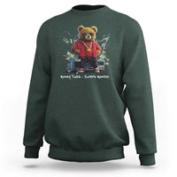 Teddy Fashion Hip Hop Sweatshirt Money talks Haters Mumble