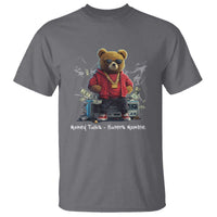Teddy Fashion Hip Hop T Shirt Money talks Haters Mumble