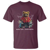 Teddy Fashion Hip Hop T Shirt Money talks Haters Mumble