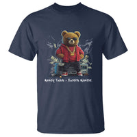 Teddy Fashion Hip Hop T Shirt Money talks Haters Mumble