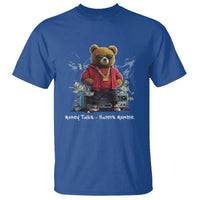 Teddy Fashion Hip Hop T Shirt Money talks Haters Mumble