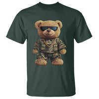 Camo Hip Hop Teddy Bear T Shirt Camouflage Gangsta Streetwear