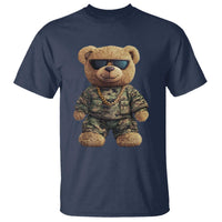 Camo Hip Hop Teddy Bear T Shirt Camouflage Gangsta Streetwear
