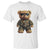 Camo Hip Hop Teddy Bear T Shirt Camouflage Gangsta Streetwear