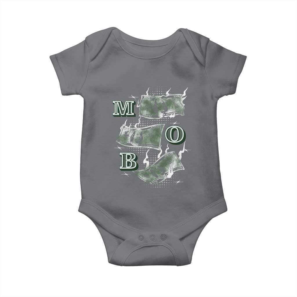MOB Money Over Everything Baby Onesie