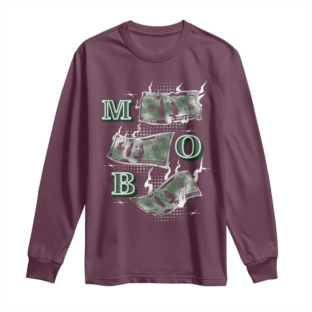 MOB Money Over Everything Long Sleeve Shirt