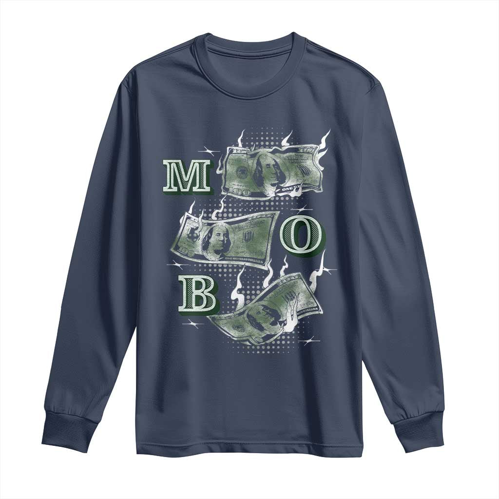 MOB Money Over Everything Long Sleeve Shirt