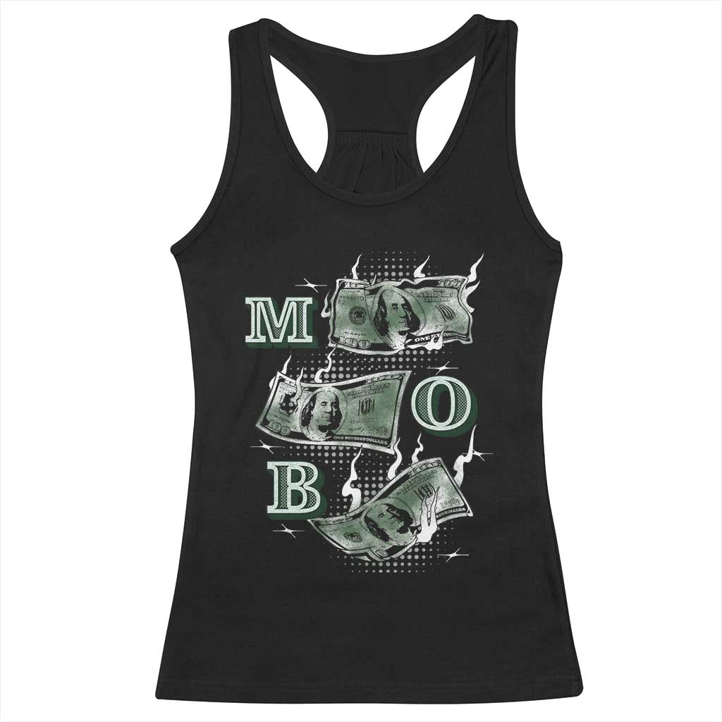MOB Money Over Everything Racerback Tank Top