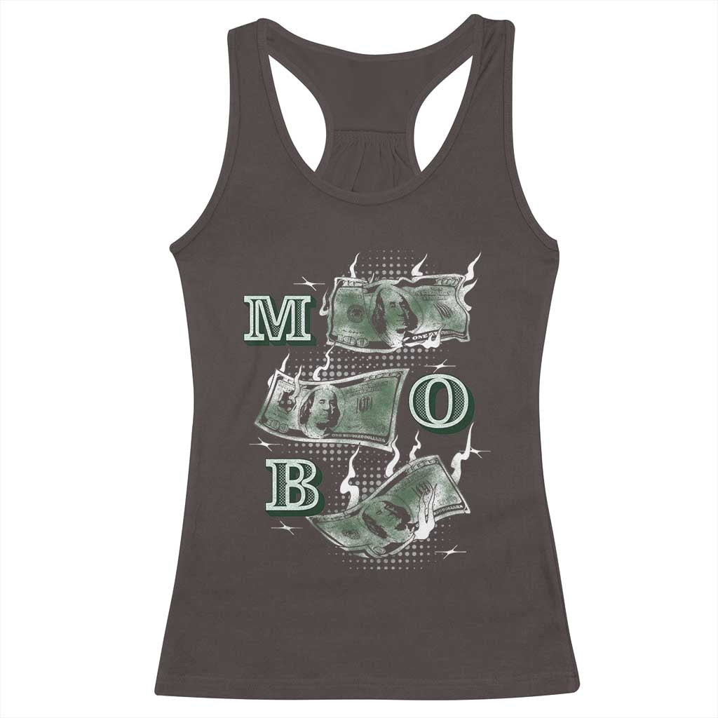 MOB Money Over Everything Racerback Tank Top