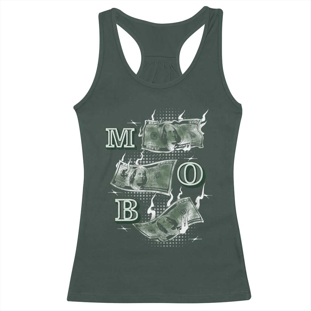 MOB Money Over Everything Racerback Tank Top