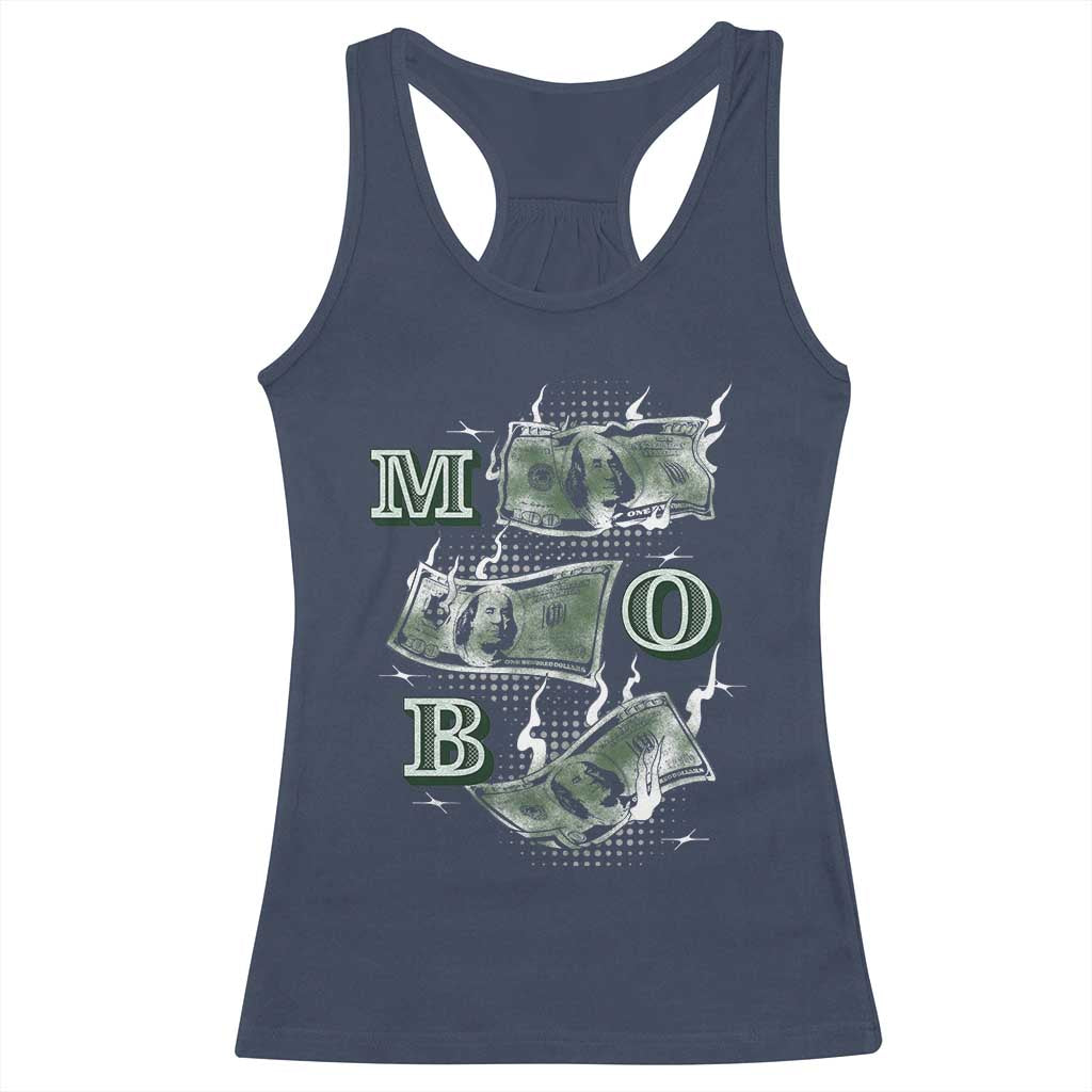 MOB Money Over Everything Racerback Tank Top