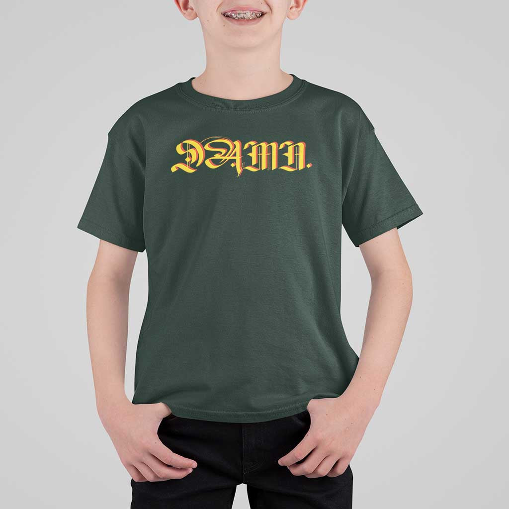 Hip Hop DAMN T Shirt For Kid