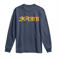 Hip Hop DAMN Long Sleeve Shirt