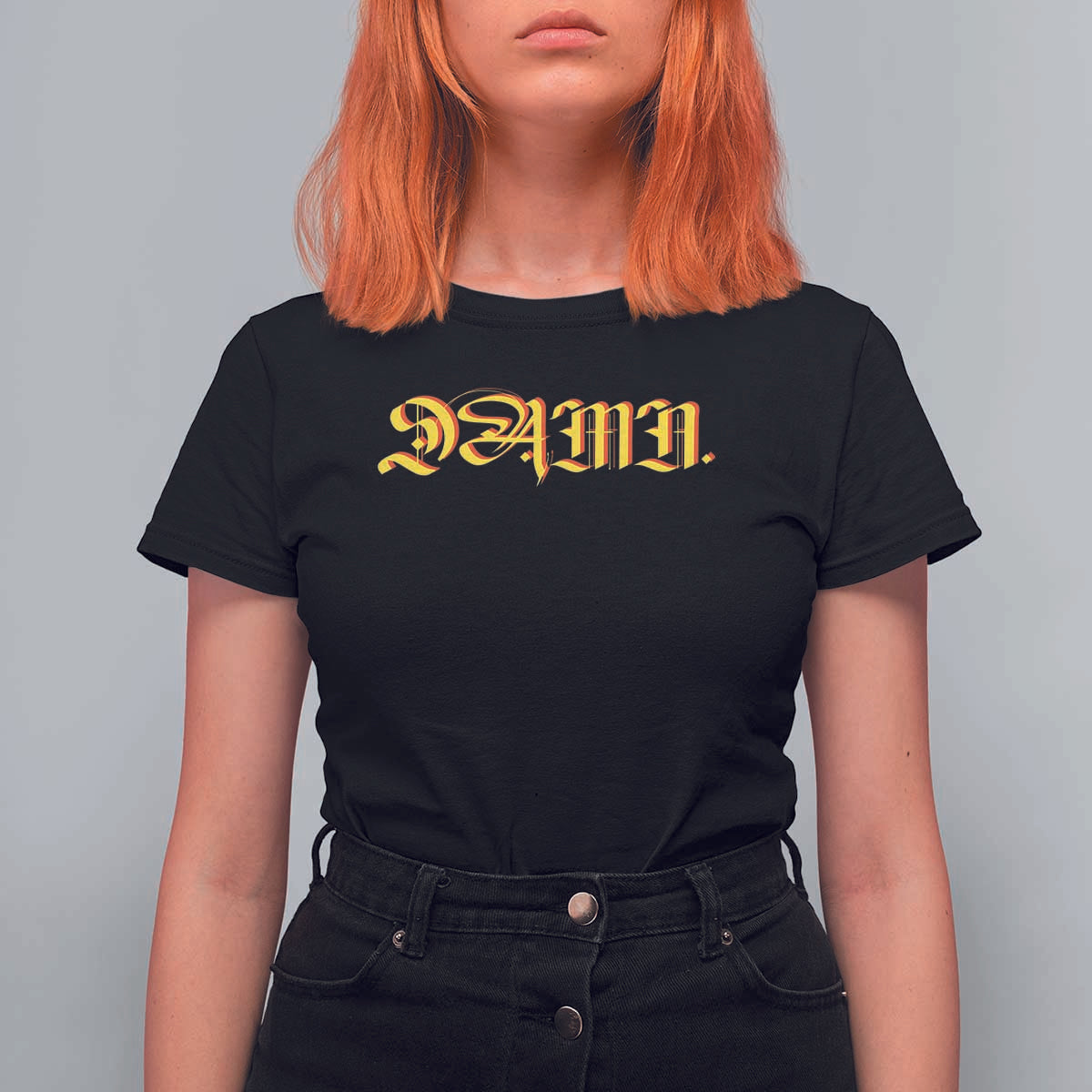 Hip Hop DAMN T Shirt For Women