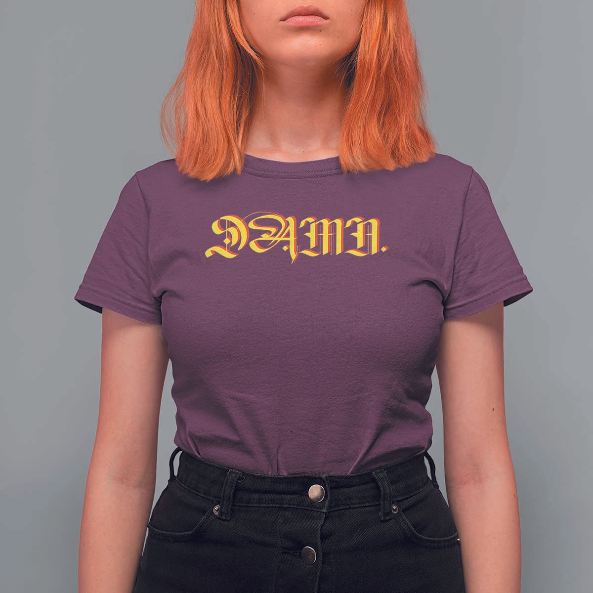 Hip Hop DAMN T Shirt For Women