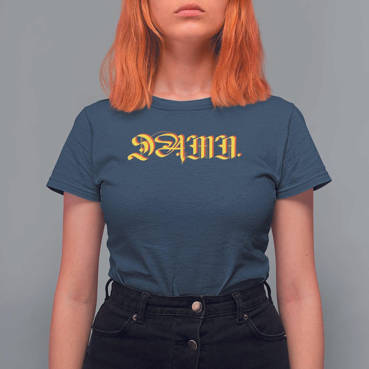 Hip Hop DAMN T Shirt For Women